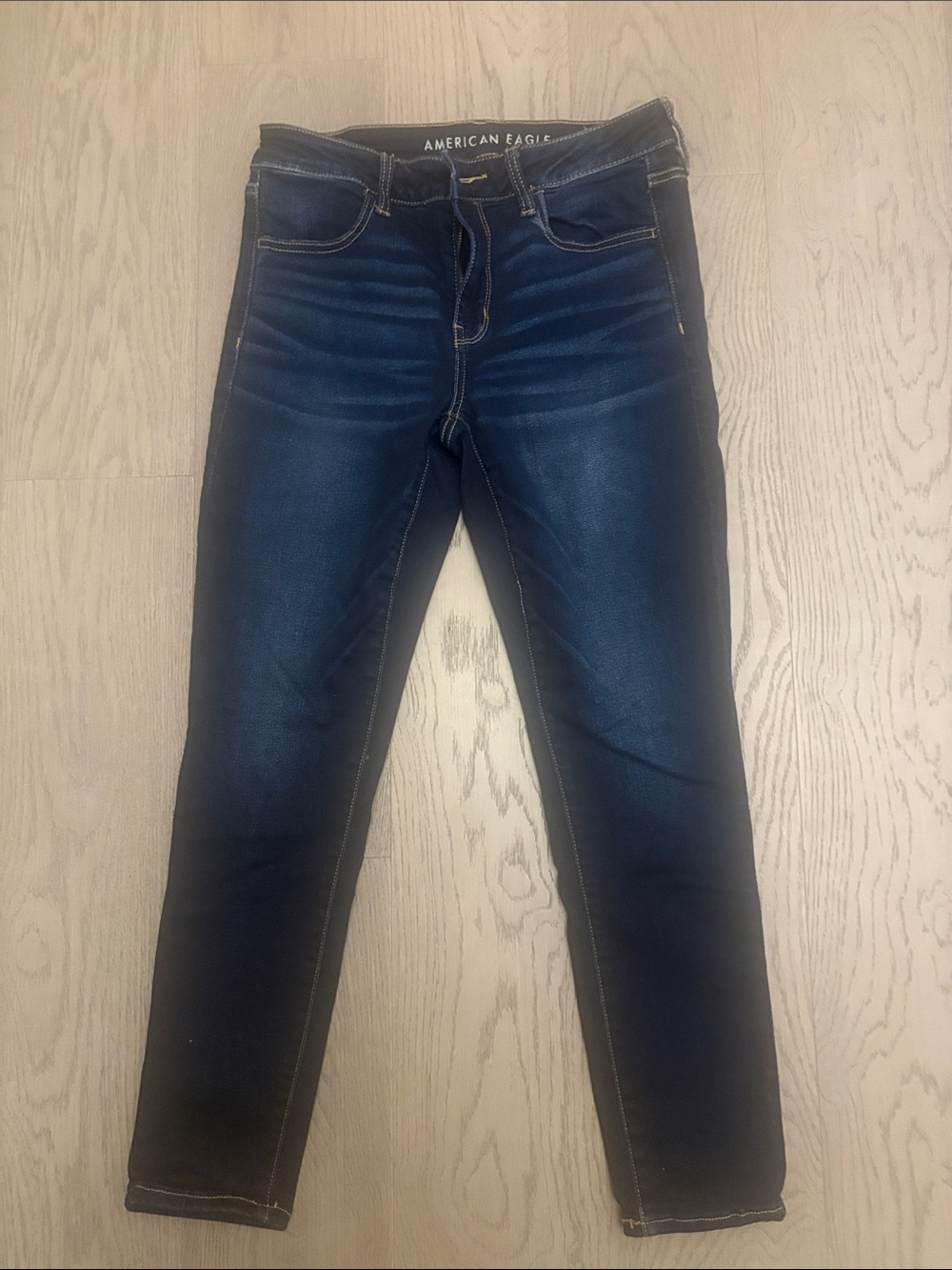 American Eagle Outfitters Women’s Dark Indigo Skinny Jeans